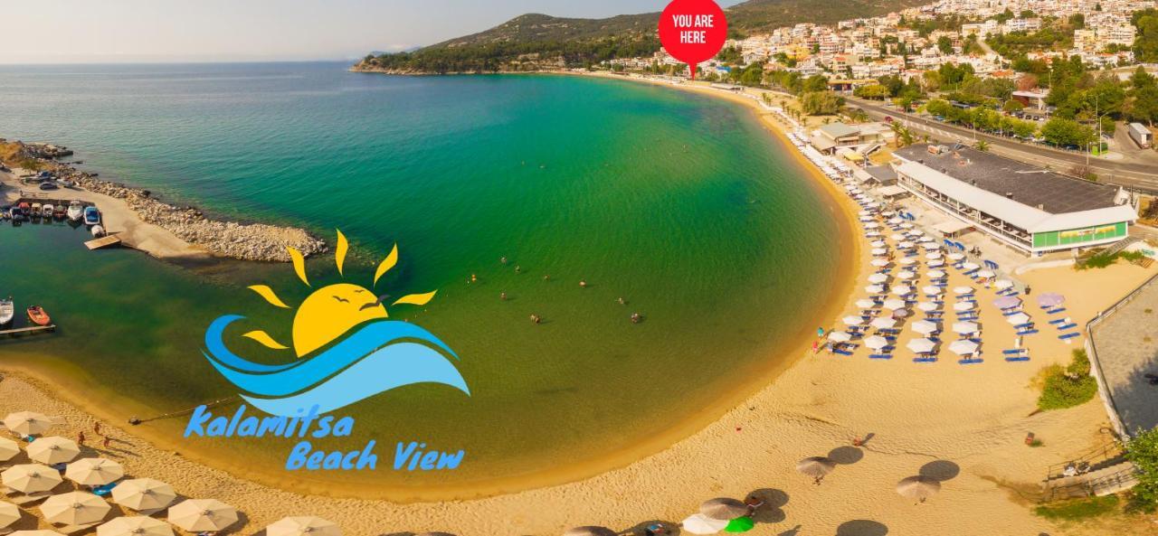 Kalamitsa Beach View كافالا المظهر الخارجي الصورة